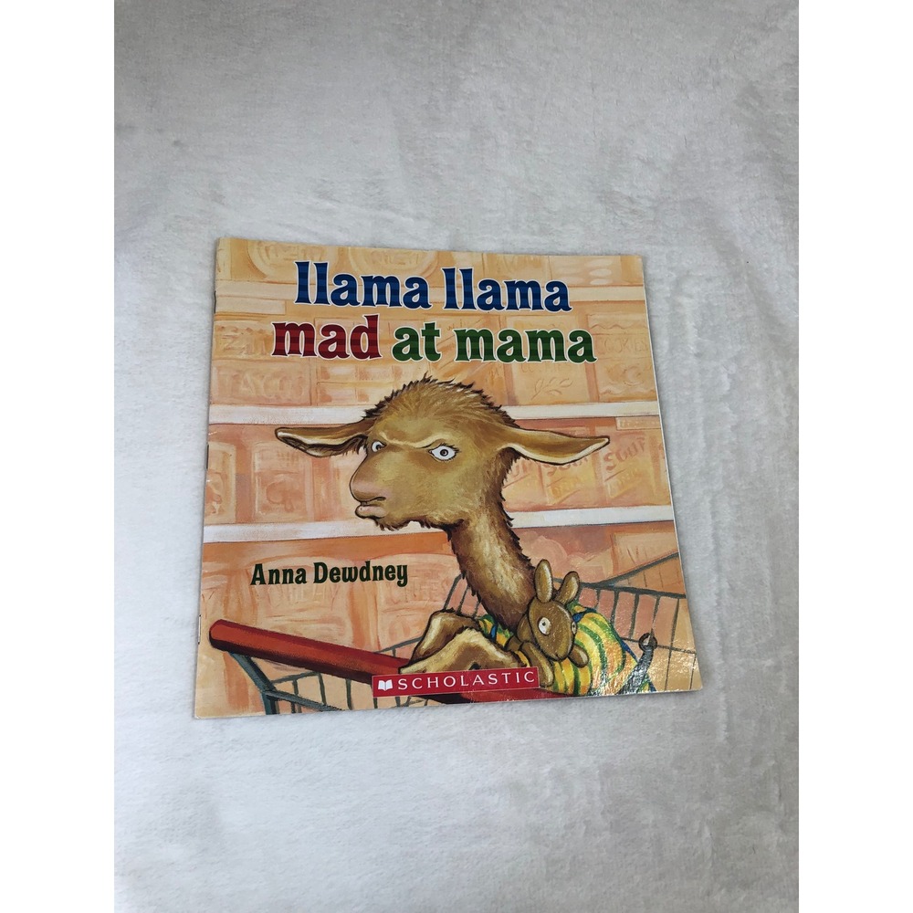 Llama Llama Mad at Mama Childrens Book Anna Dewdney Softcover